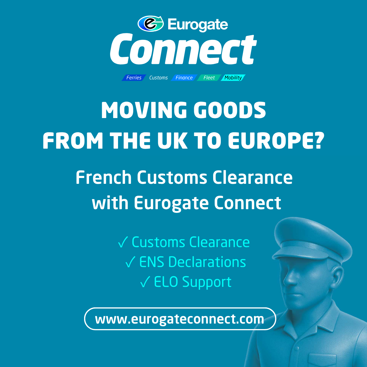 Moving Goods from the UK to Europe? Simplify French Customs Clearance with Eurogate Connect